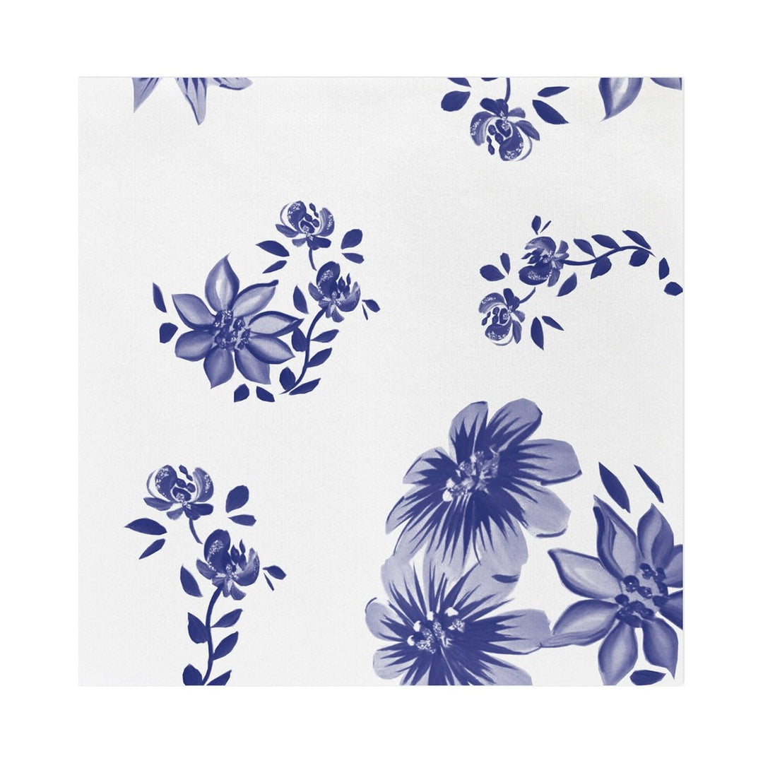 VIETRI PAPERSOFT B/W FLORAL DINNER NAPKINS PK-20