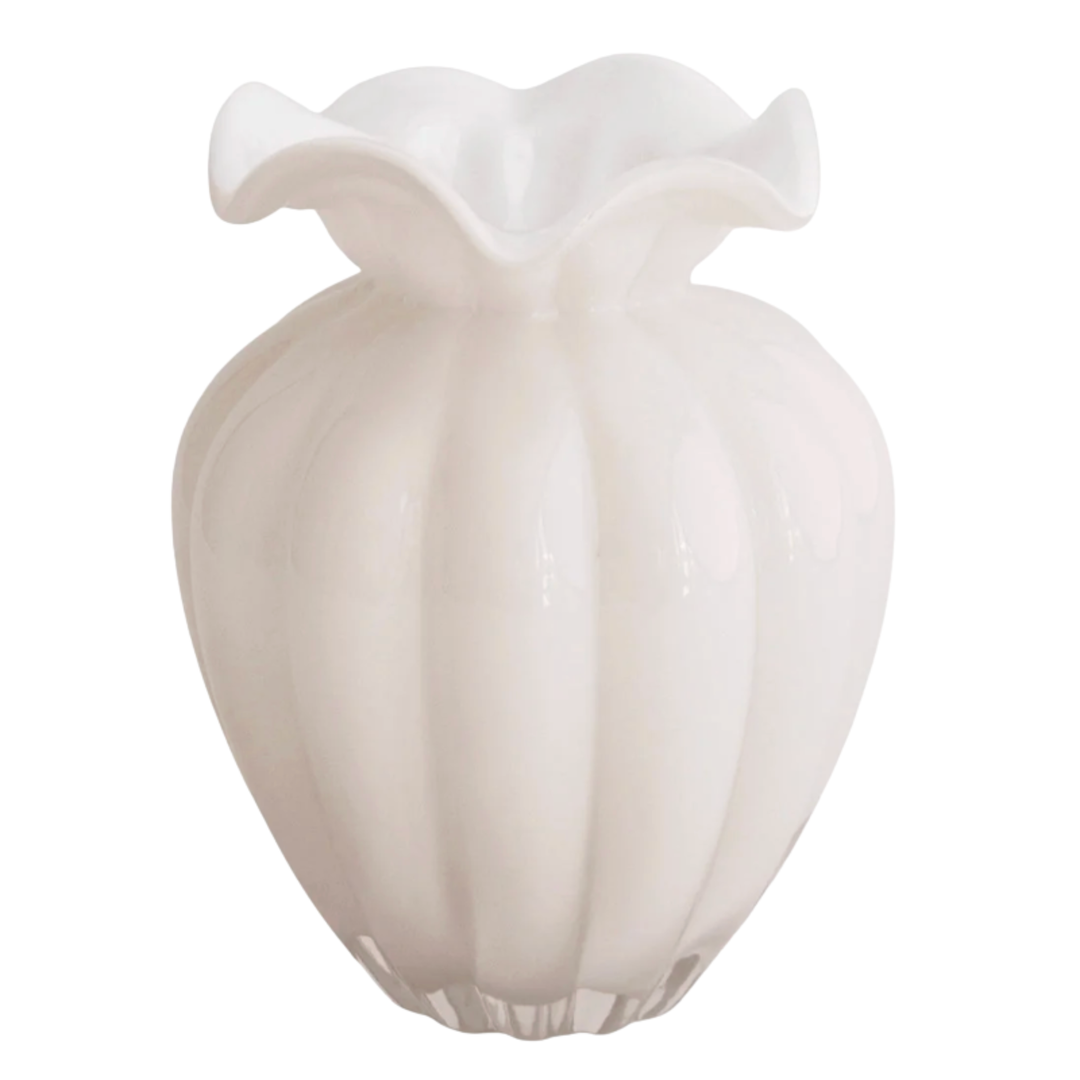 BEATRIZ BALL Vento Large Cream Glass Default Title