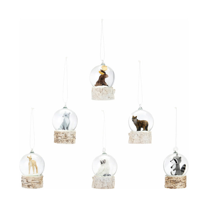 180 DEGREES Mini Woodland Animal Snow Globe Default Title