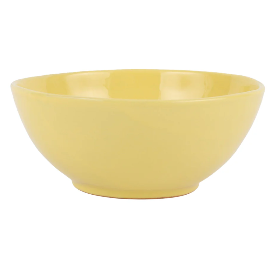 VIETRI Cucina Fresca Saffron Small Serving Bowl