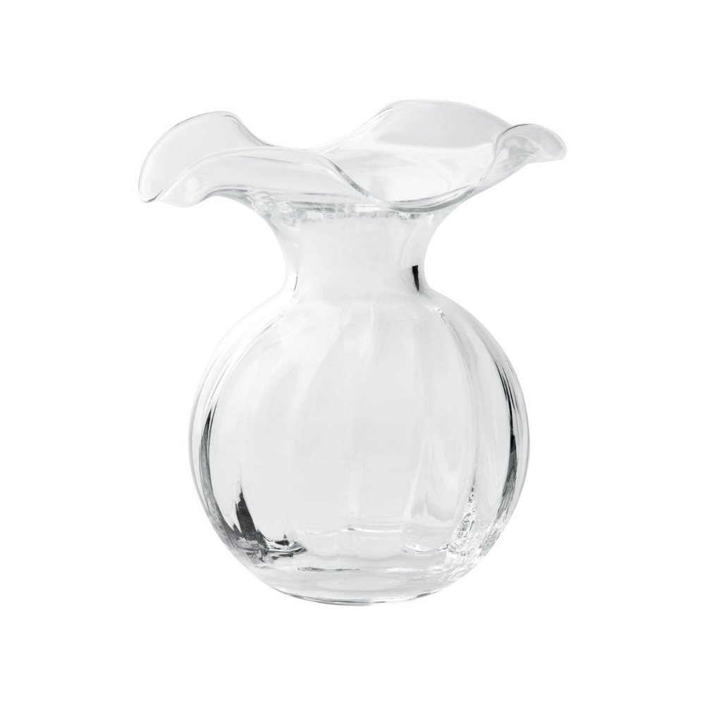 VIETRI Hibicus Bud Clear Bud Vase Default Title