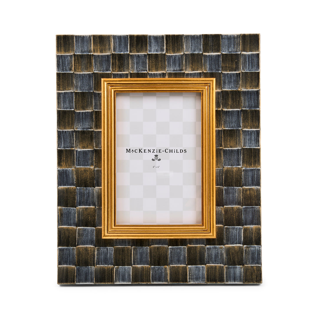 MACKENZIE CHILDS Sophisticheck Frame 4x6
