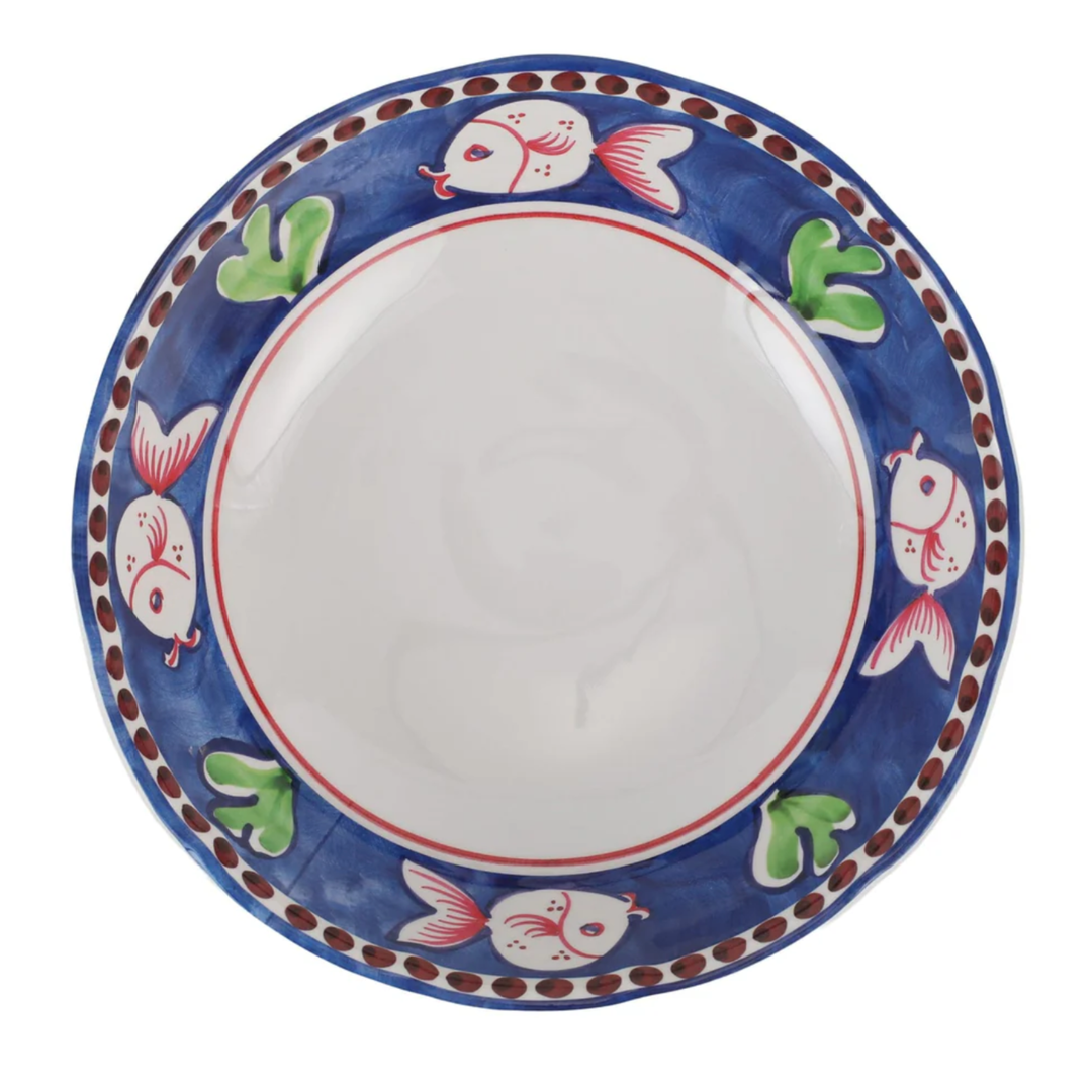 VIETRI Melamine Campagna Pesce Large Serving Bowl