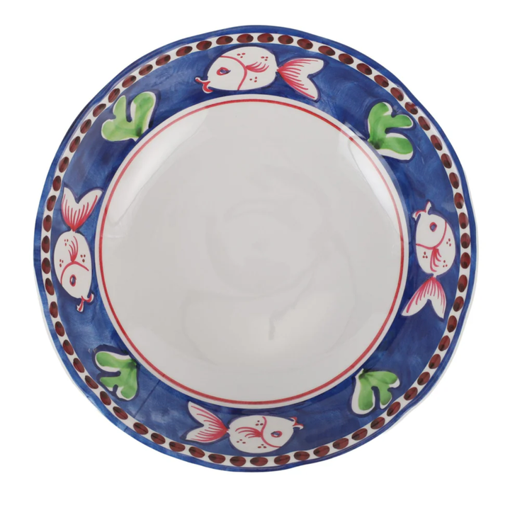 VIETRI Melamine Campagna Pesce Large Serving Bowl