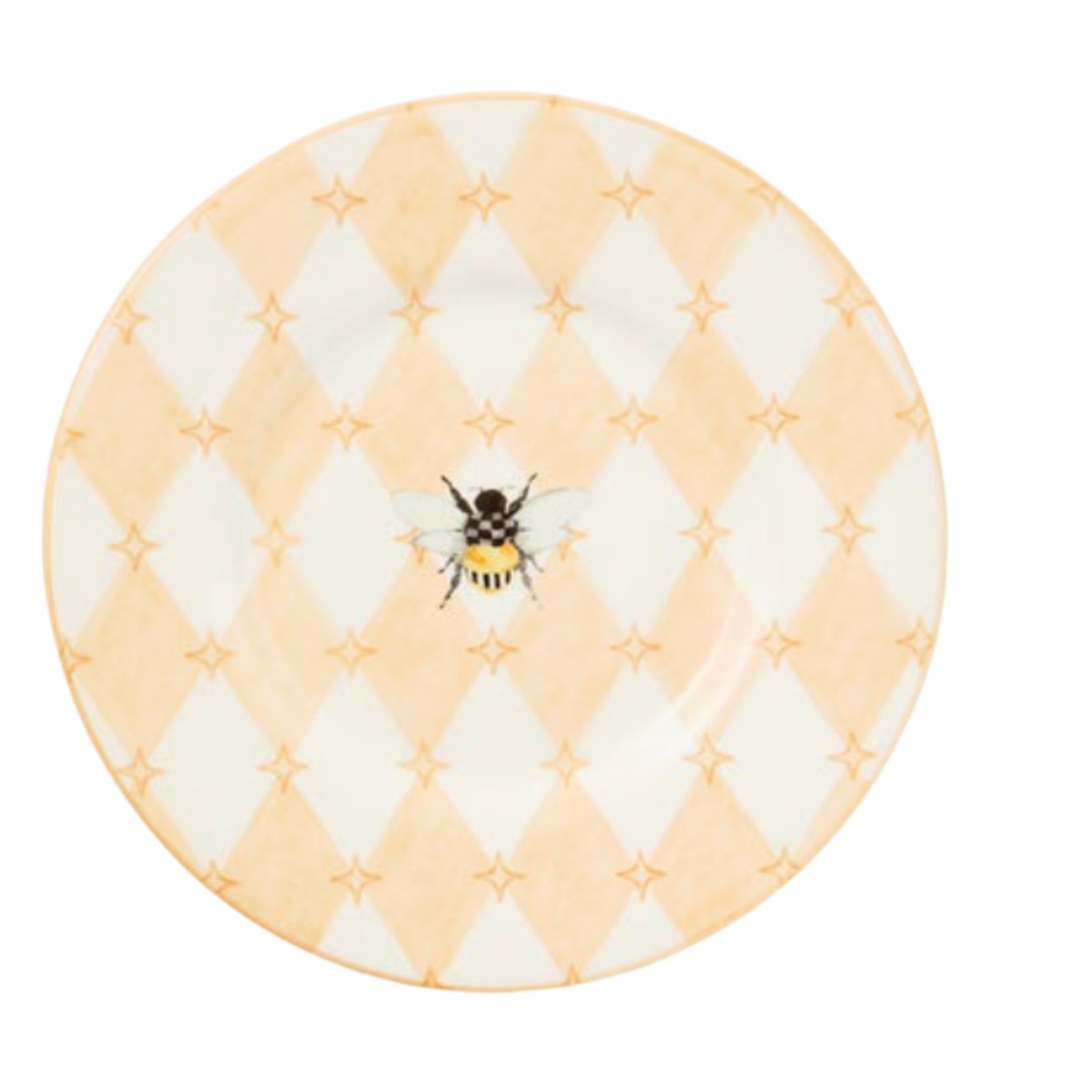 MACKENZIE CHILDS Queen Bee Salad Plate Default Title