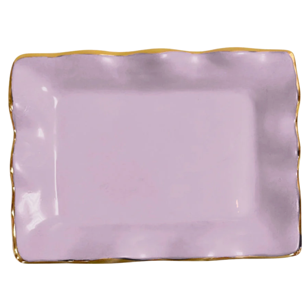 BEATRIZ BALL Encanto Vento Pink Rectangular Small Tray Default Title