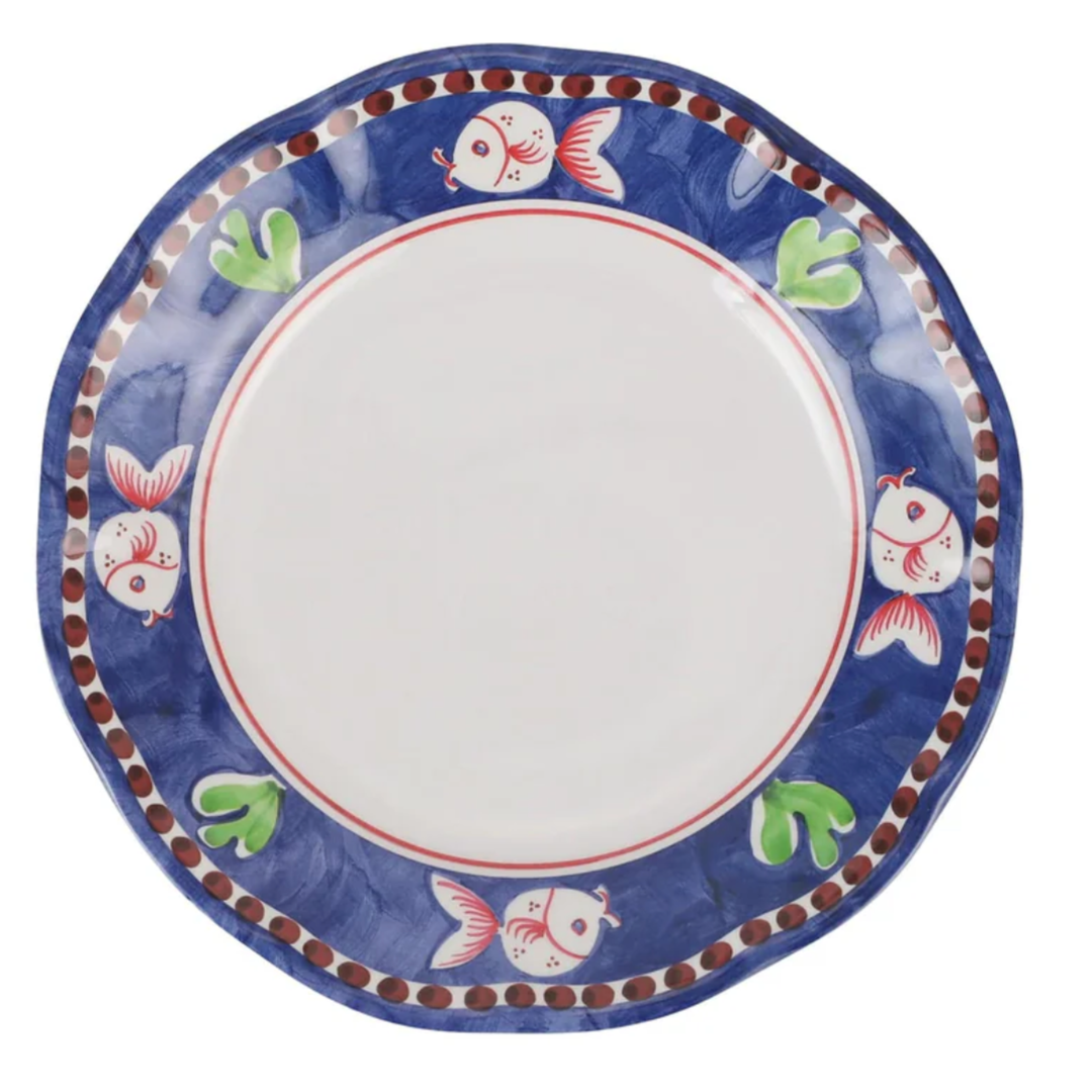 VIETRI Melamine Campagna Pesce Salad Plate