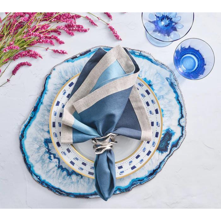 KIM SEYBERT MARINE BLUE PLACEMAT