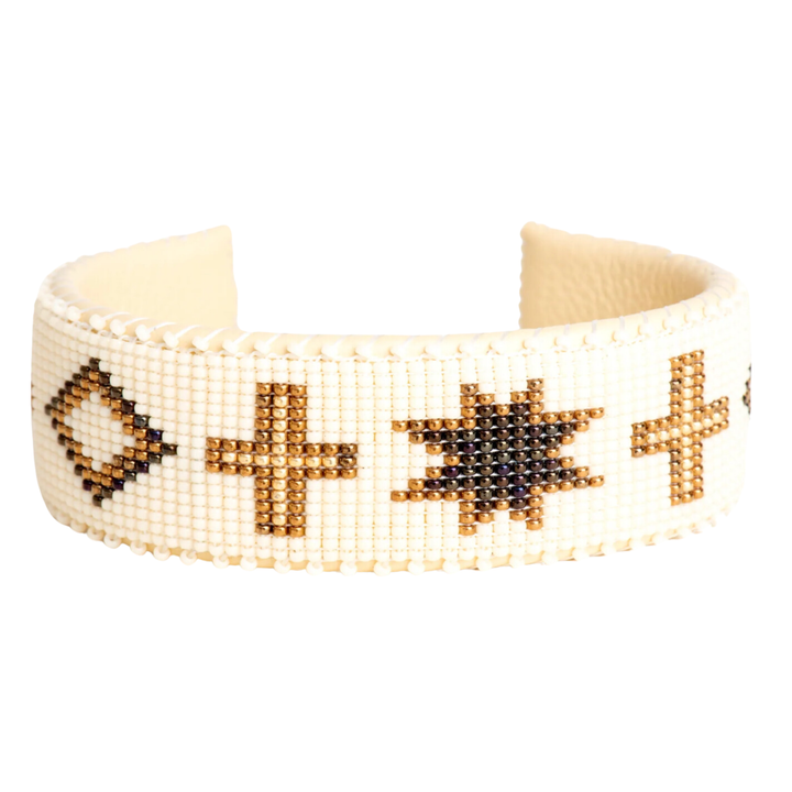 ETKIE Noelle Glass Bead Cuff