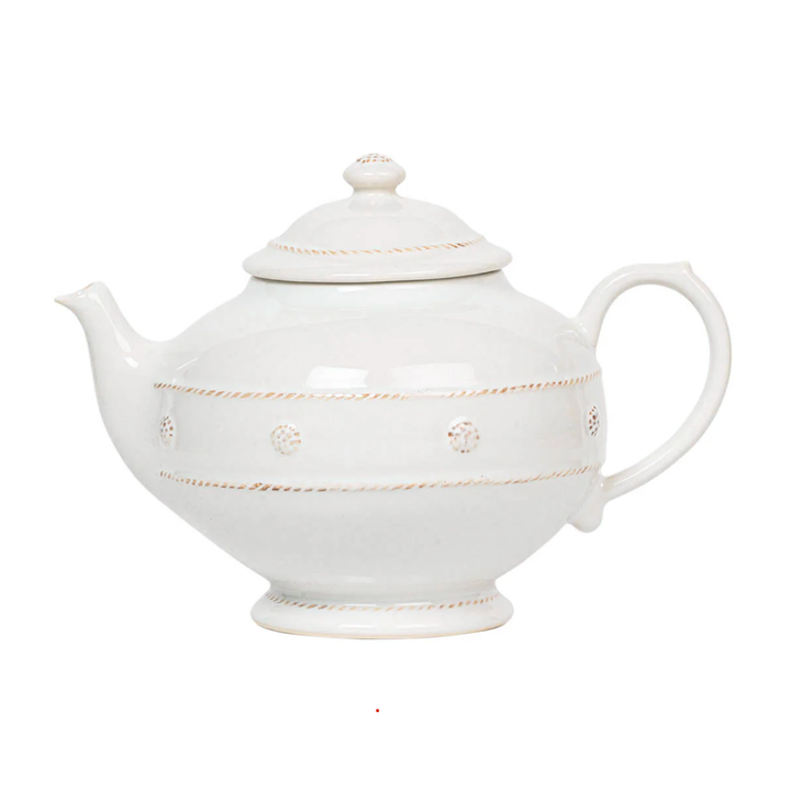 JULISKA Berry And Thread Whitewash Teapot