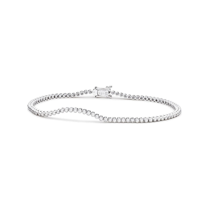 PAUL MORELLI DIAMOND STITCH WHITE GOLD BRACELET
