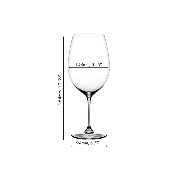 RIEDEL VINUM BORDEAUX WINE GLASS