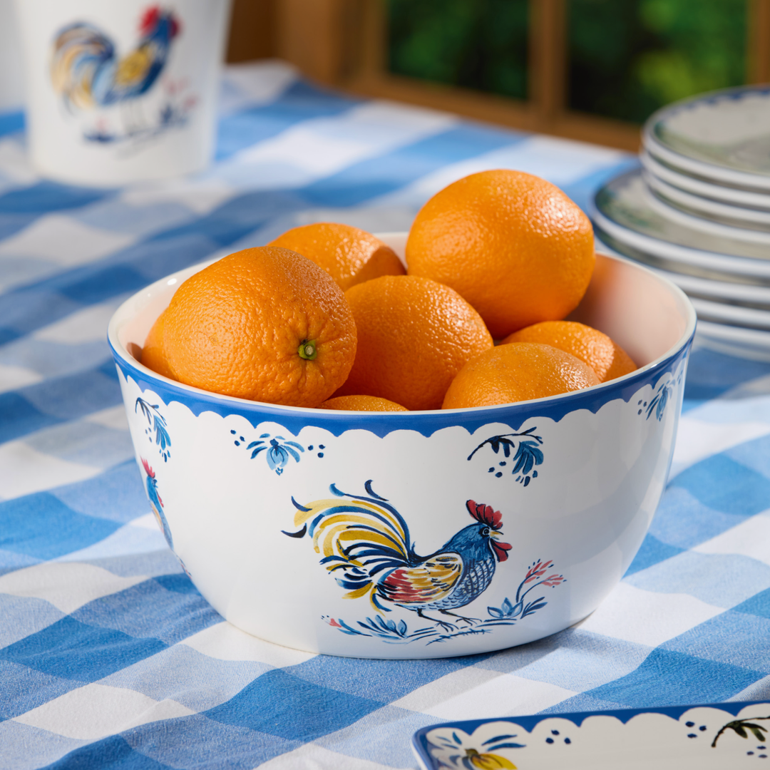 CERTIFIED INTERNATIONAL French Rooster Deep Bowl