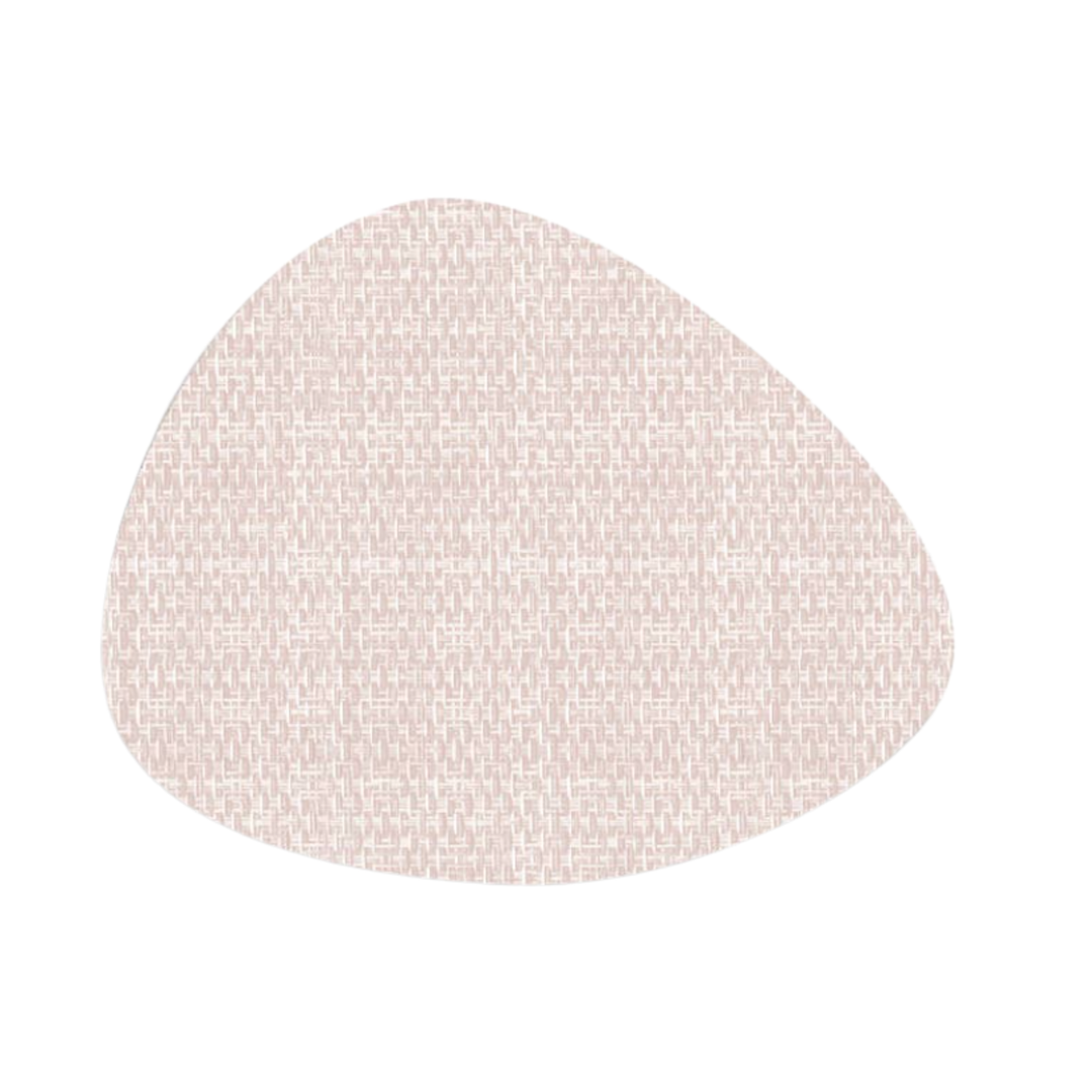 DAVANTI/VIA DECO HOME Cameo Rose Spike Retangle Placemat Default Title