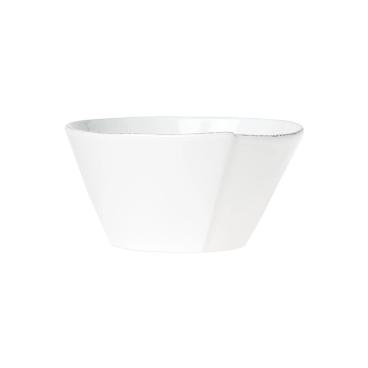 VIETRI Lastra White Medium Stacking Serving Bowl Default Title