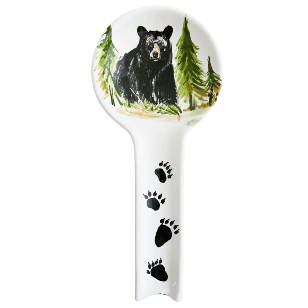 ABBIAMO TUTTO Black Bear Spoon Rest Default Title