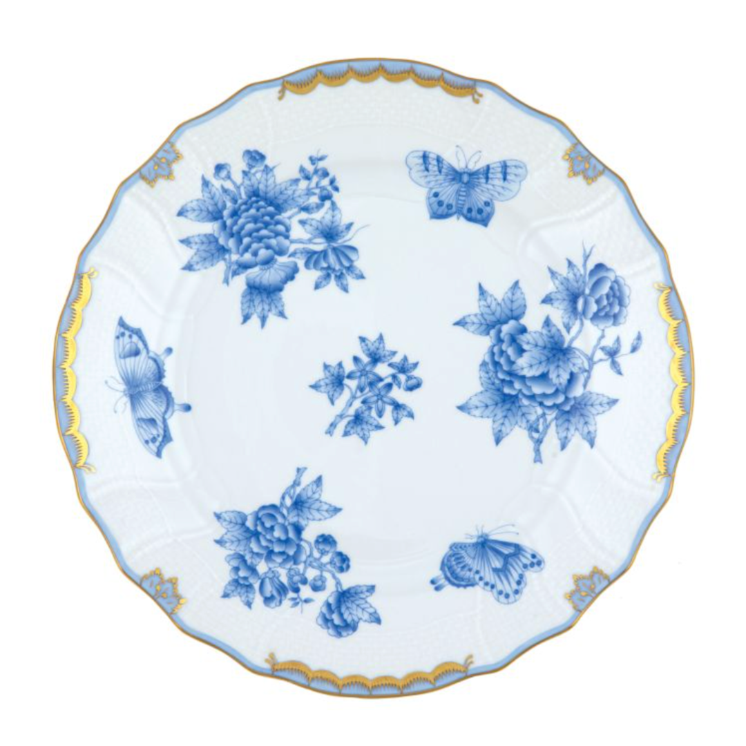 HEREND Blue Fortuna Dinner Plate Default Title
