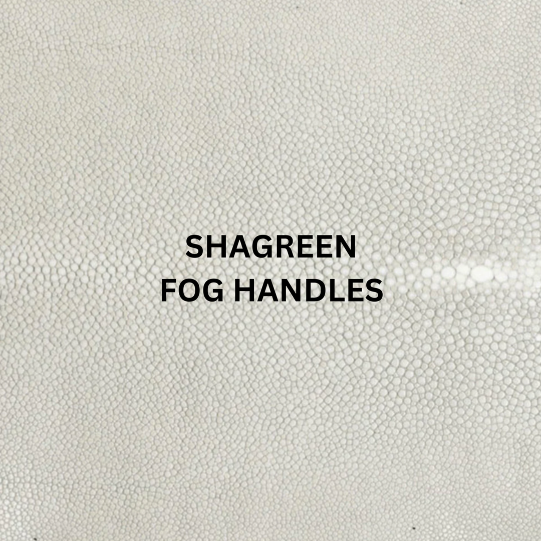 VIVO Hand Forged Stainless Steel Square Tray With Shagreen Fog Handles