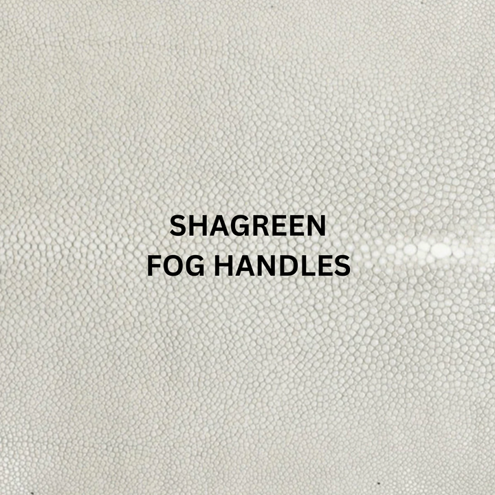 VIVO Hand Forged Stainless Steel Square Tray With Shagreen Fog Handles