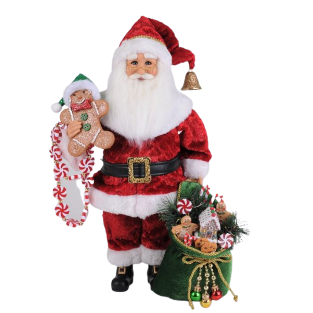 KAREN DIDION PEPPERMINT & GOODIES SANTA Default Title