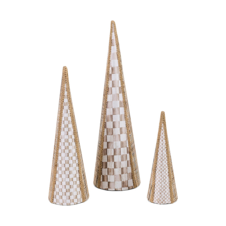 MACKENZIE CHILDS MacKenzie-Childs Natural Noel Cone Tree, Large