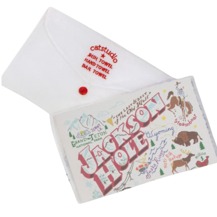 CATSTUDIO Jackson Hole Dishtowel