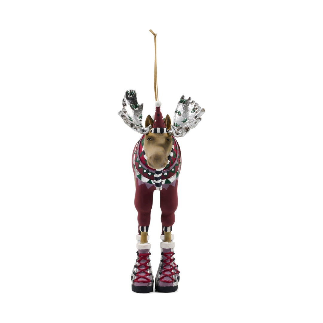 MACKENZIE CHILDS MacKenzie-Childs Patience Brewster Mooseltoe Milton Ornament