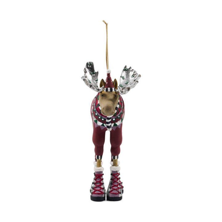 MACKENZIE CHILDS MacKenzie-Childs Patience Brewster Mooseltoe Milton Ornament