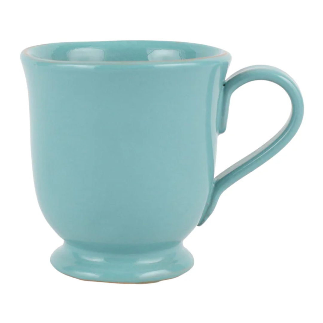 VIETRI Cucina Fresca Turquoise Mug