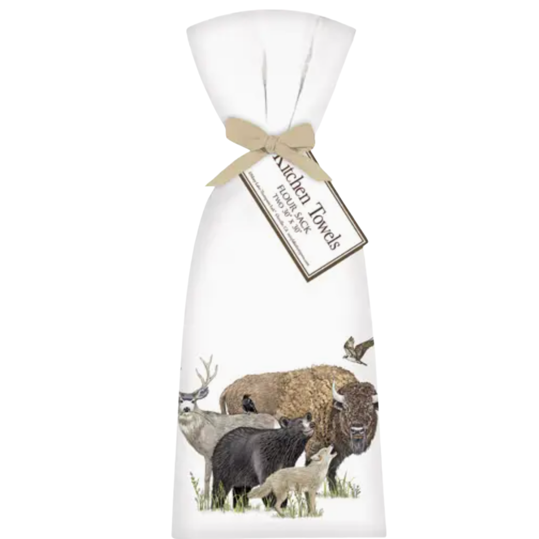 MARY LAKE THOMPSON Wild Animals Towel Set Default Title