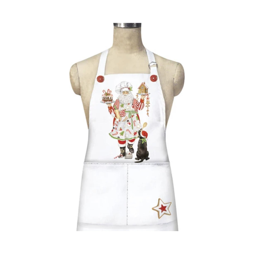 MARY LAKE THOMPSON Santa Apron Default Title