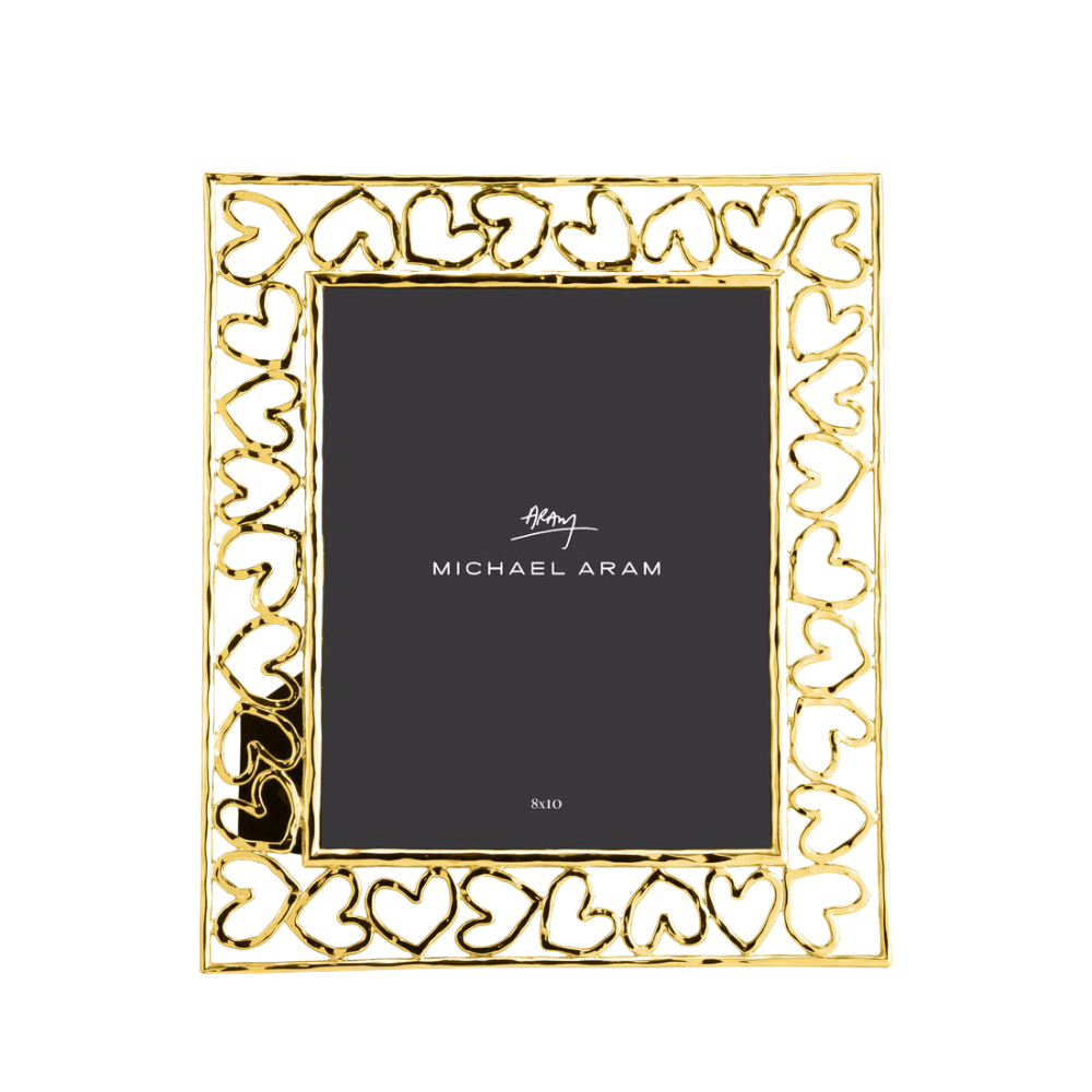 MICHAEL ARAM Gold Heart Frame GOLD / 8 X 10