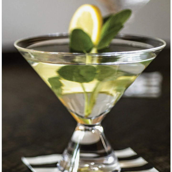 SIMON PEARCE Westport Stemless Martini Glass