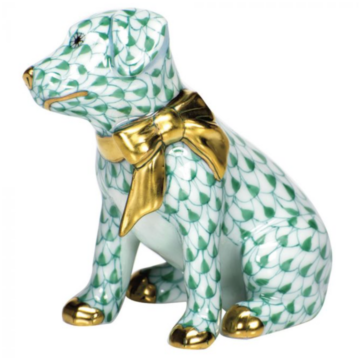 HEREND Doggie Dazzle GREEN