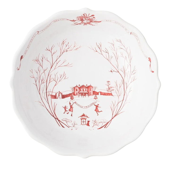 JULISKA Country Estate Winter Frolic Serving Bowl