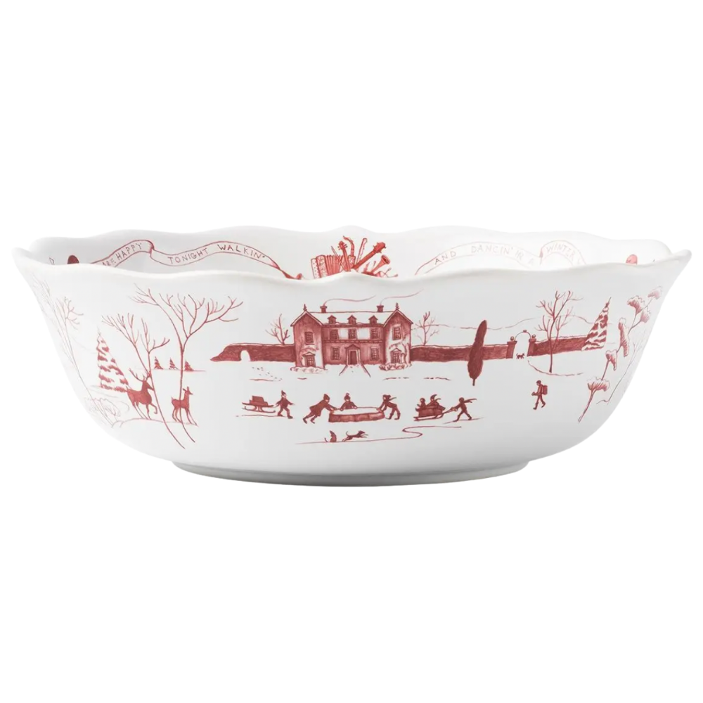 JULISKA Country Estate Winter Frolic Serving Bowl