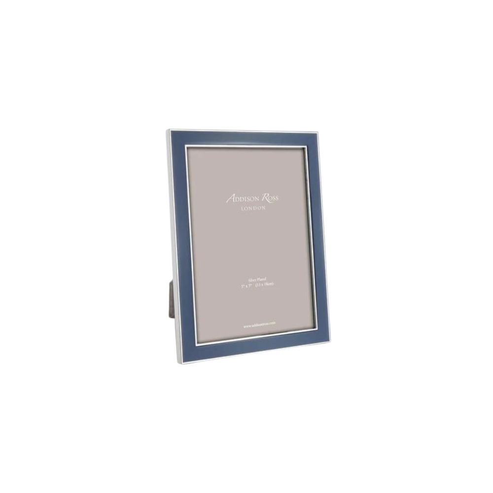 ADDISON ROSS DENIM BLUE ENAMEL FRAME