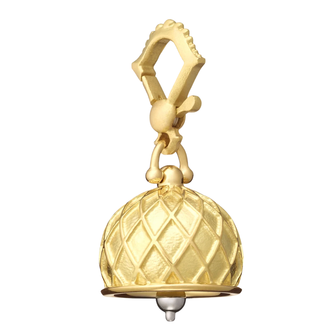 18K Yellow Gold Vaulted Bell