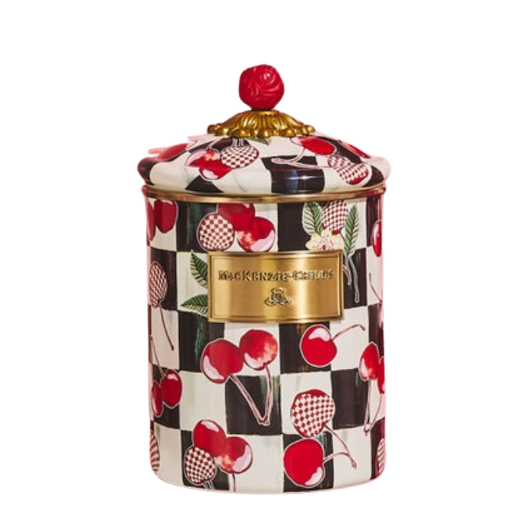 MACKENZIE CHILDS Mon Cheri Medium Canister Default Title