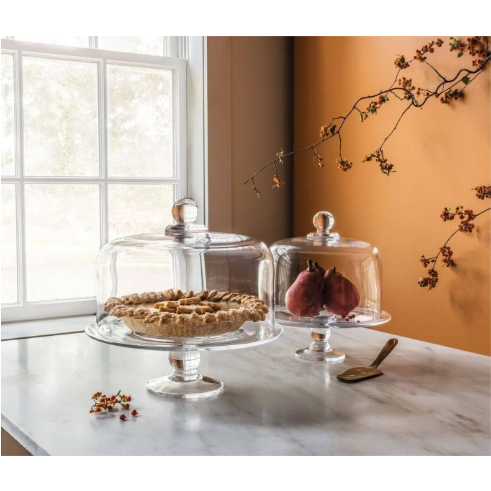 SIMON PEARCE Hartland Cake Plate Dome
