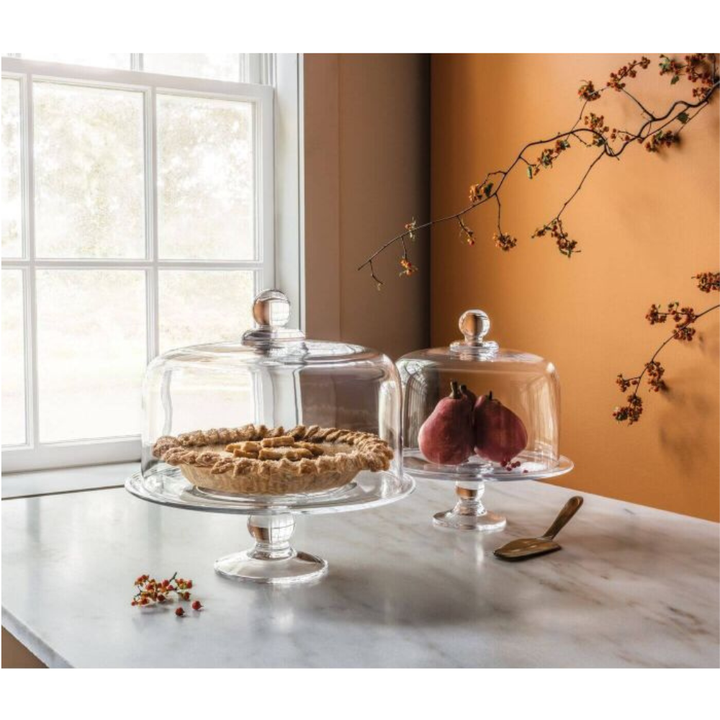 SIMON PEARCE Hartland Cake Plate Dome