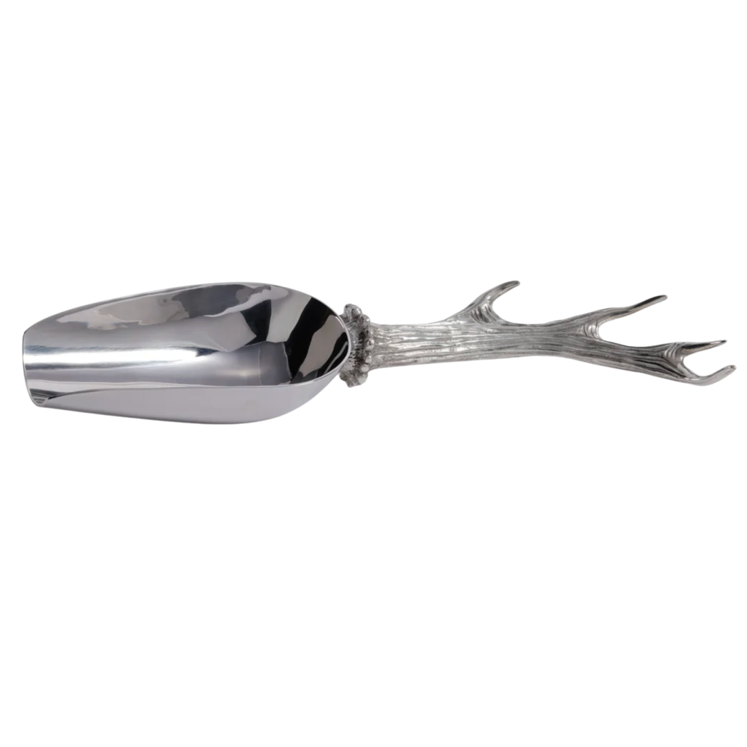 ZODAX St. Anton Pewter Antler Ice Scoop