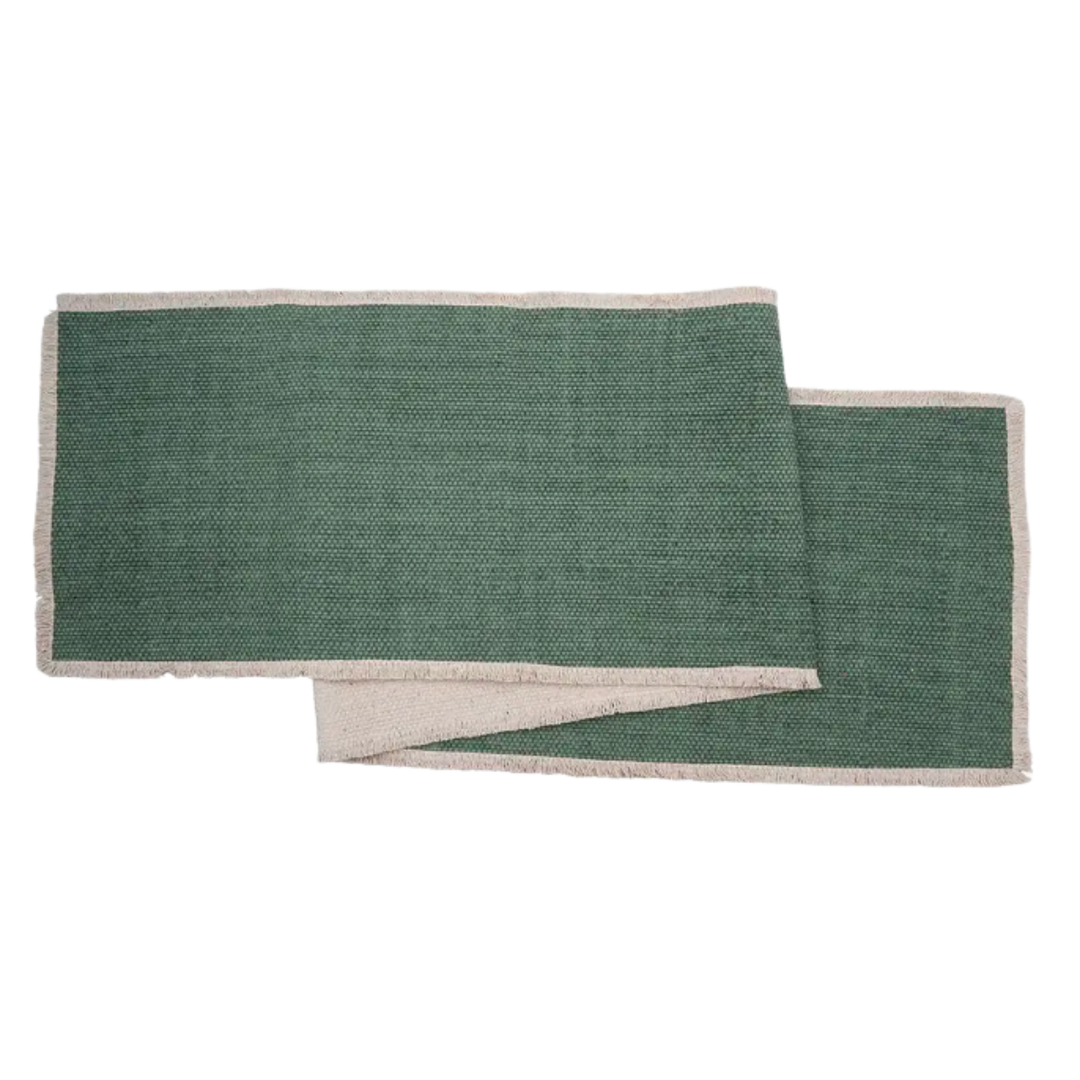 C&F HOME C&F HOME ASPEN GREEN FRINGED SOLID