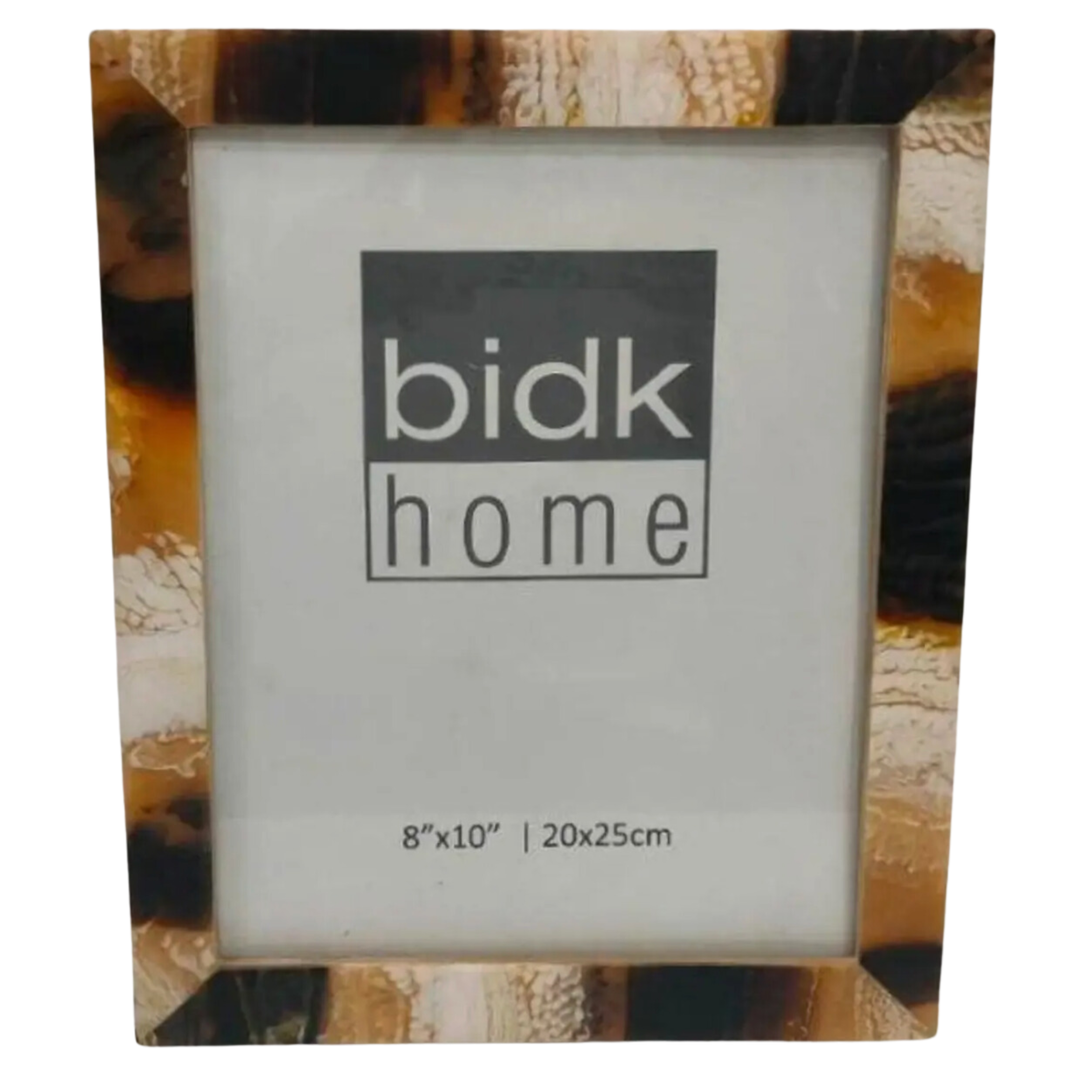 BIDKHOME Horn Tone Resin Frame