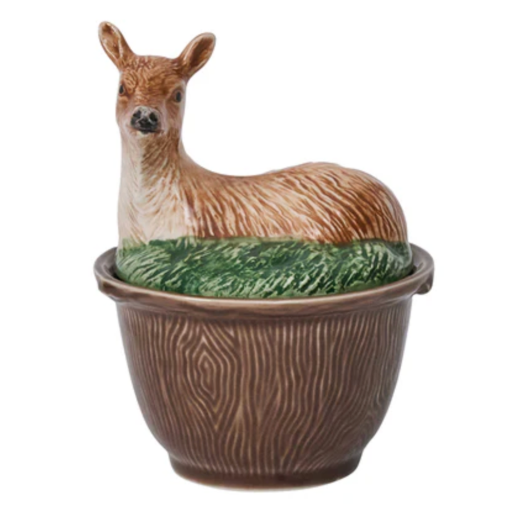 JULISKA Forest Walk Deer Bowl With Lid Default Title