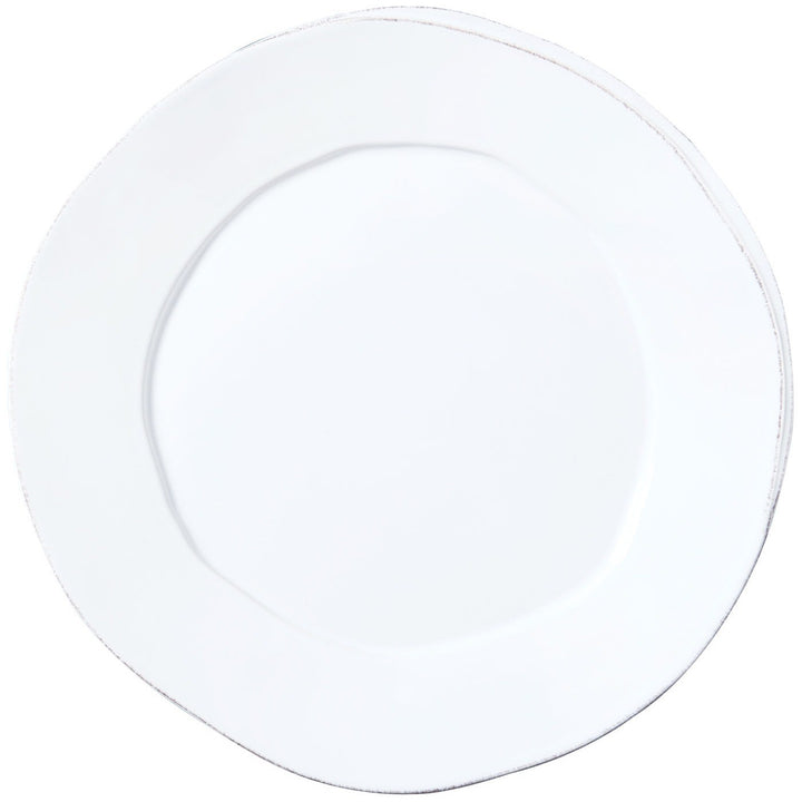 VIETRI Lastra White Round Platter Default Title