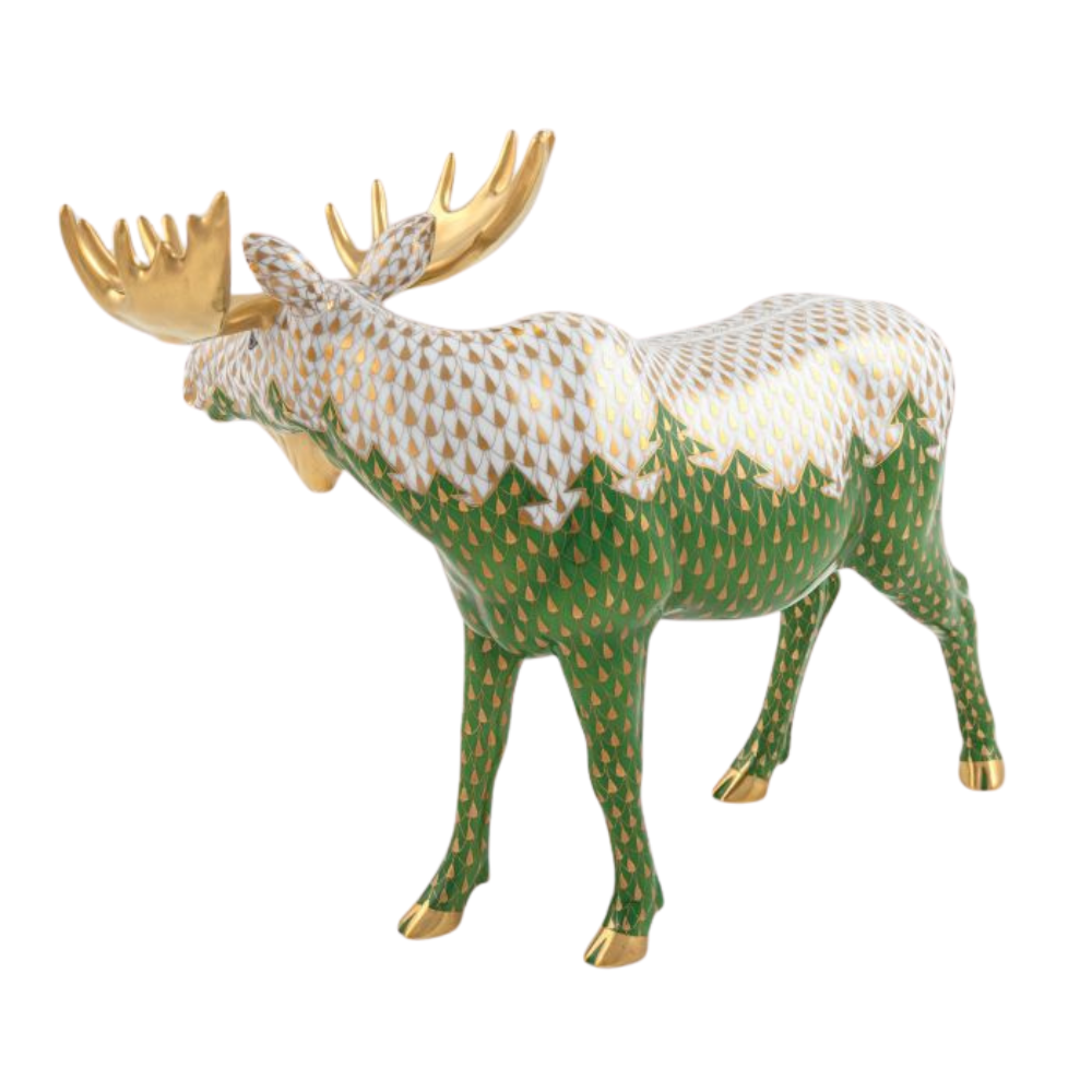HEREND Moose Among the Pines