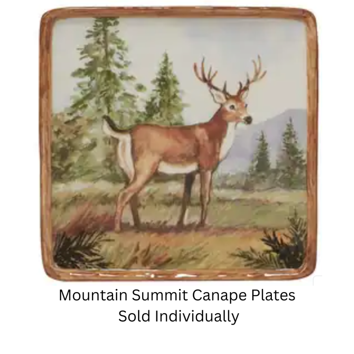 CERTIFIED INTERNATIONAL Individually Sold Canape Plates