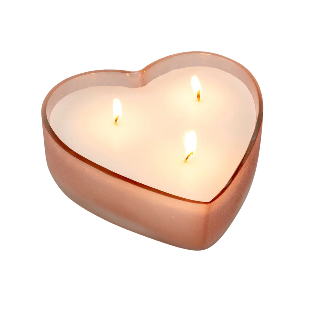 INDABA Sweetheart Candle M Blush Orange Blossom