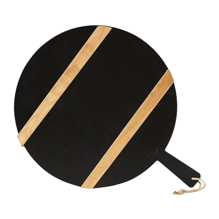 ETUHOME Mod Round Black Charcuterie Cheese Board Default Title